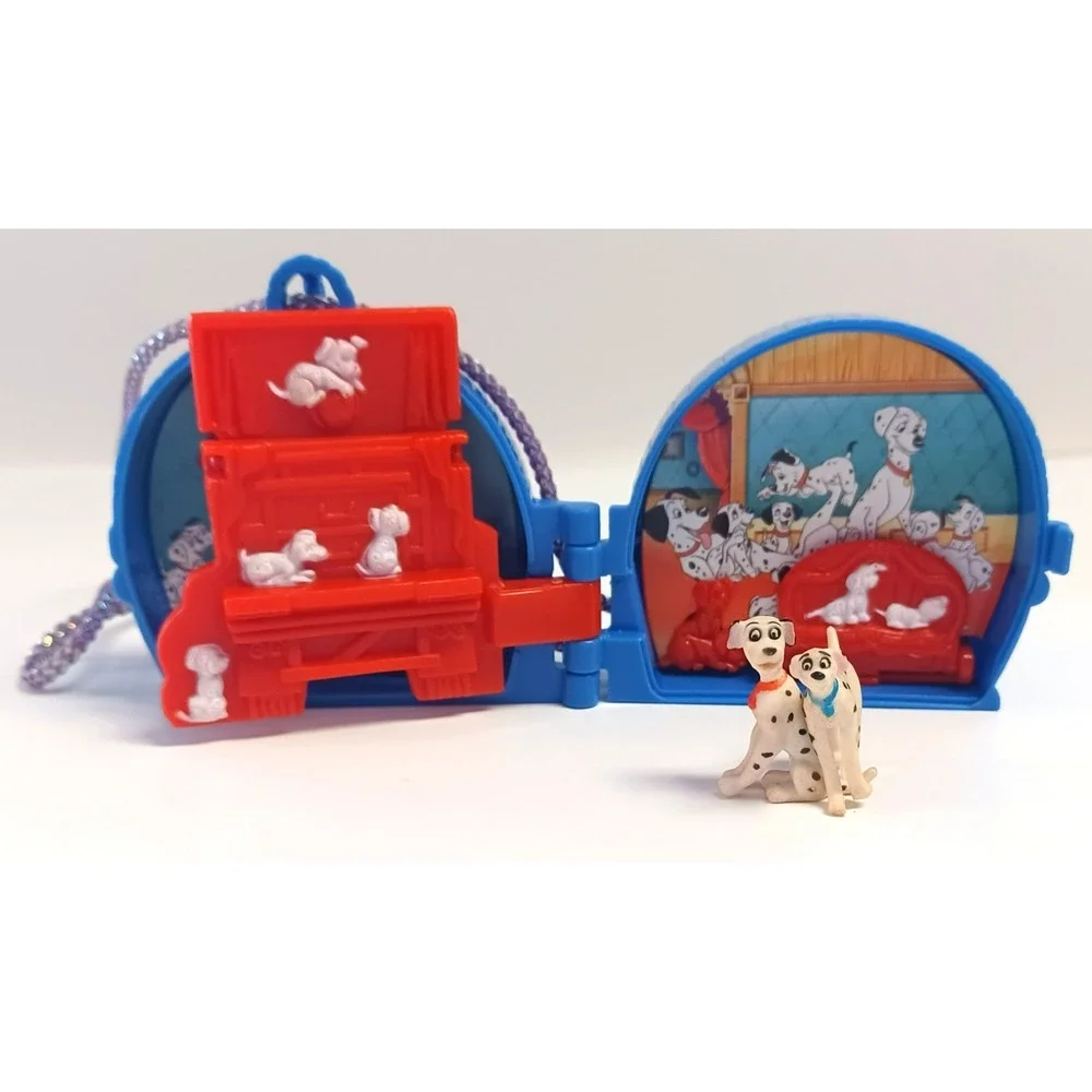 Vintage 1990s Mattel Once Upon A Time Disney 101 Dalmatians Polly Pocket Playset